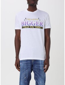 T-shirt Bigger Than You Think Dsquared2 in cotone