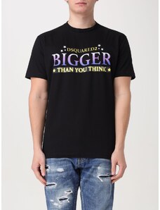 T-shirt Bigger Than You Think Dsquared2 in cotone