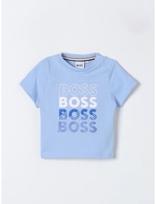 T-shirt con logo Boss Kidswear