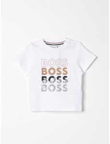 T-shirt con logo Boss Kidswear