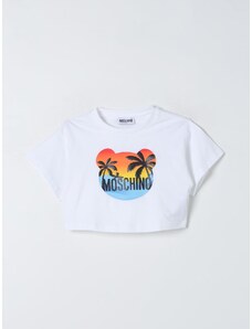 T-shirt crop Moschino Kid