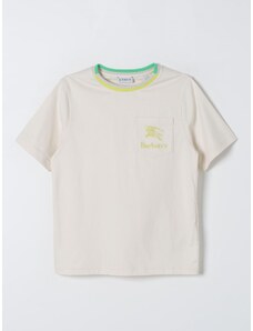 T-shirt Burberry Kids in cotone