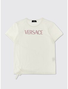 Young Versace T-shirt Versace Young in cotone con logo