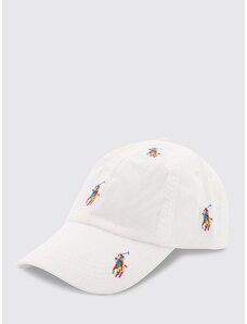 Cappello Polo Ralph Lauren in cotone con logo all over