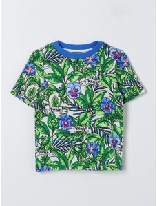 T-shirt stampa floreale Kenzo Kids