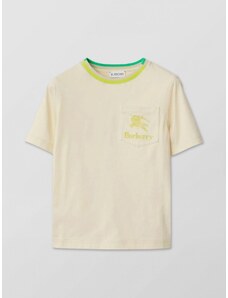T-shirt Burberry Kids in cotone