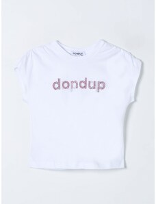 T-shirt Dondup con logo di strass