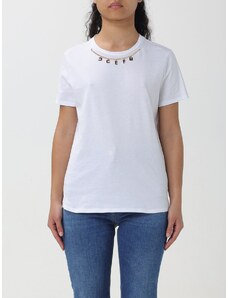 T-shirt Elisabetta Franchi con logo gioiello