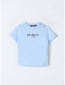 T-shirt Balmain Kids in jersey di cotone