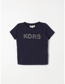 T-shirt Michael Michael Kors in cotone con logo in micro borchie