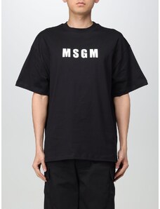T-shirt Msgm con logo stampato