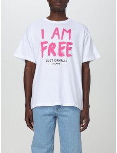T-shirt Just Cavalli con stampa Slogan