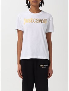 T-shirt Just Cavalli con logo laminato
