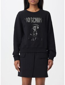Felpa Moschino Couture in cotone con logo