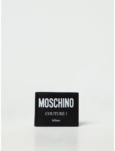 Portafoglio Moschino Couture in pelle con logo