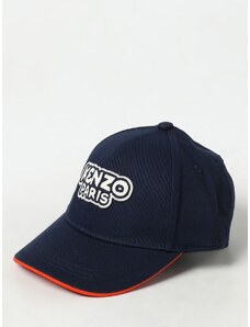 Cappello Kenzo Kids in cotone con patch logo