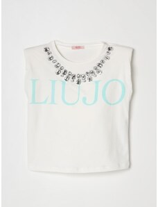 T-shirt Liu Jo Kids in cotone con strass