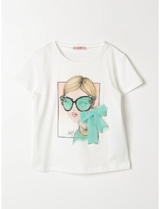 T-shirt Liu Jo Kids in cotone con fiocco