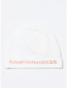 Cappello Elisabetta Franchi La Mia Bambina in cotone stretch con logo