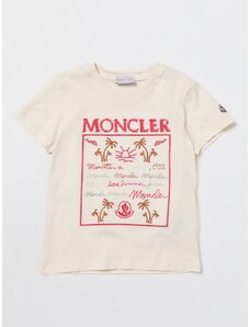 T-shirt Moncler in cotone con logo ricamato