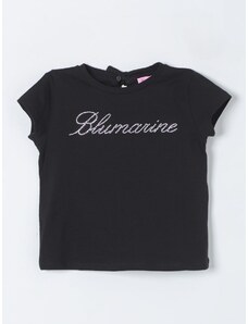 T-shirt Miss Blumarine con logo di strass