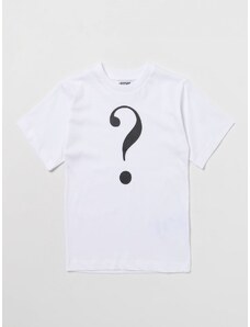 T-shirt Question Mark Moschino Kid in cotone