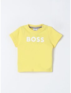 T-shirt Boss Kidswear in jersey con logo