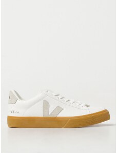 Sneakers Campo Veja in pelle a grana naturale