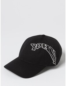 Cappello Y-3 in cotone con logo stampato