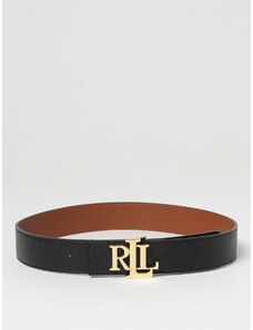 Cintura Polo Ralph Lauren reversibile in pelle a grana