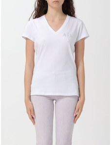 T-shirt Armani Exchange in cotone stretch con logo