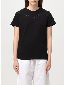 T-shirt Pinko in jersey con paillettes