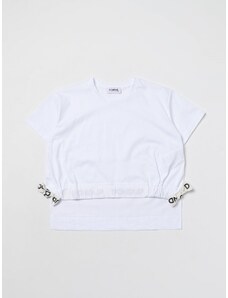 T-shirt Dondup in cotone con coulisse