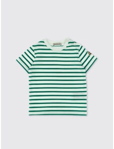 T-shirt Moncler in cotone a righe