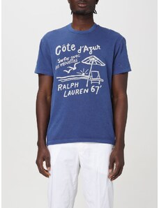T-shirt Polo Ralph Lauren in cotone con stampa grafica