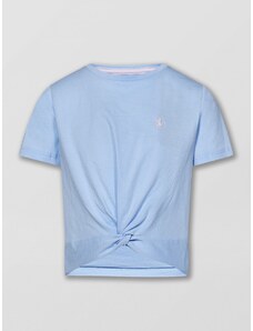 T-shirt Polo Ralph Lauren in cotone con nodo