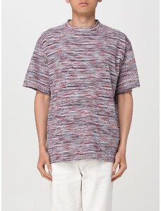 T-shirt Missoni in cotone con righe multicolor