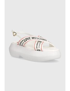 Love Moschino sandali donna colore bianco JA16257I0IIX610A