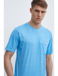 adidas Originals t-shirt in cotone uomo colore blu IS1761