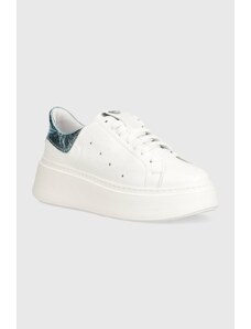 Wojas sneakers in pelle colore bianco 4628576