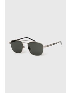 Saint Laurent occhiali da sole colore argento SL 665