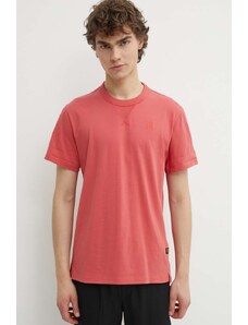 G-Star Raw t-shirt in cotone uomo colore rosso