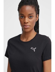 Puma t-shirt in cotone BETTER ESSENTIALS donna colore nero 679188