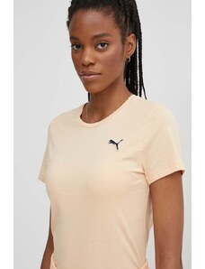 Puma t-shirt in cotone BETTER ESSENTIALS donna colore arancione 679188