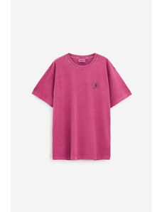Carhartt WIP T-Shirt SS NELSON in cotone fucsia