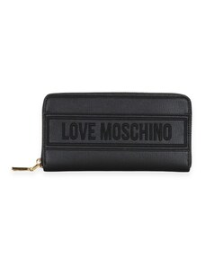 LOVE MOSCHINO - Portafoglio con logo ricamato - Colore: Nero,Taglia: TU