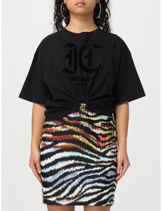 T-shirt cropped Just Cavalli in jersey