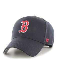 '47 BRAND - Cappello da baseball Raised Basic Boston Red Sox - Colore: Blu,Taglia: TU