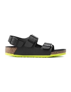 BIRKENSTOCK - Sandalo Milano Kids Birko-flor - Colore: Nero,Taglia: 33