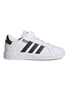 ADIDAS - Sneakers Grand Court Elastic Lace and Top Strap - Colore: Bianco,Taglia: 30